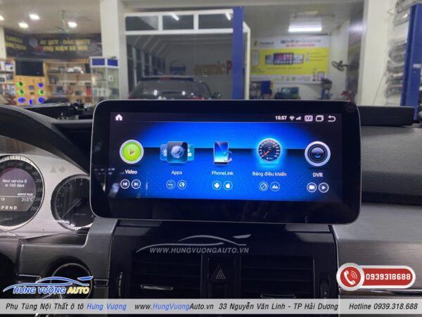 màn hình android cho xe mercedes