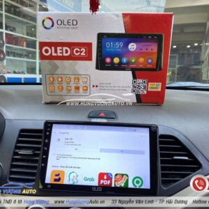 màn hình xe kia morning oled c2