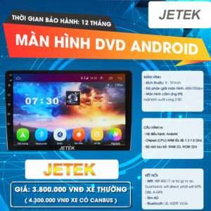 Màn hình DVD Android Jetek