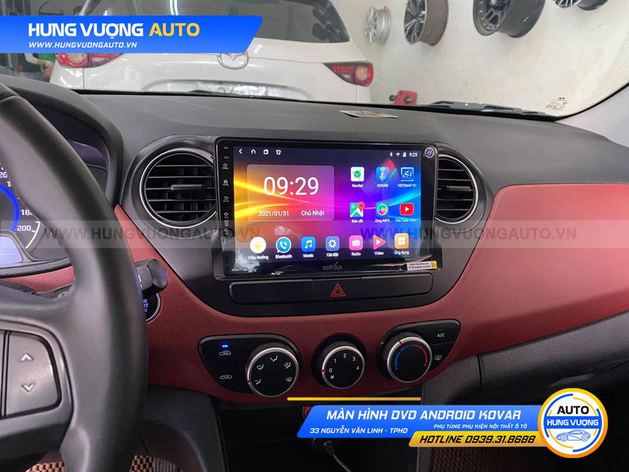 Màn Hình DVD Android Hyundai I10 Kovar