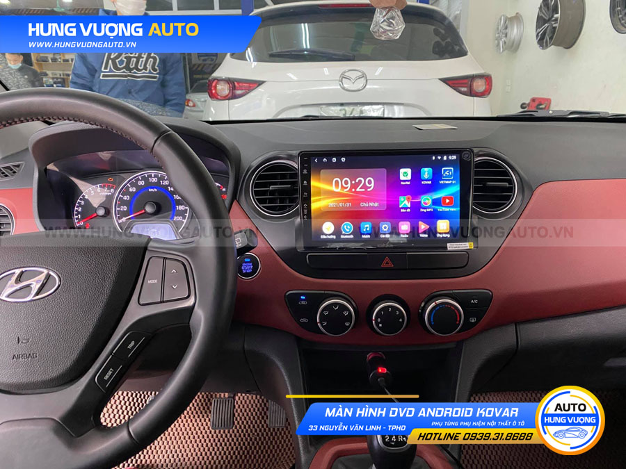 Màn Hình DVD Android Hyundai I10 Kovar