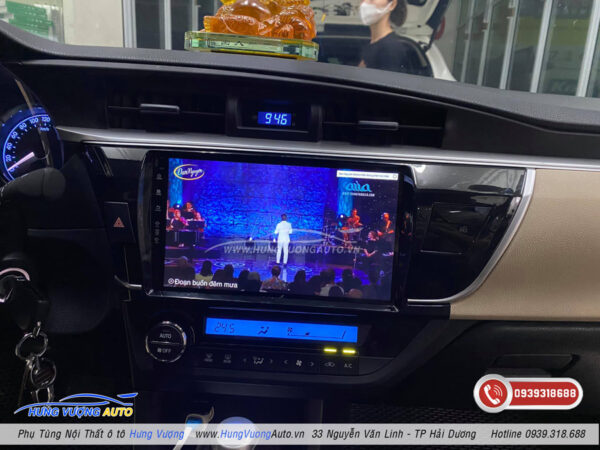 Màn hình Toyota Altis DVD Android Kovar