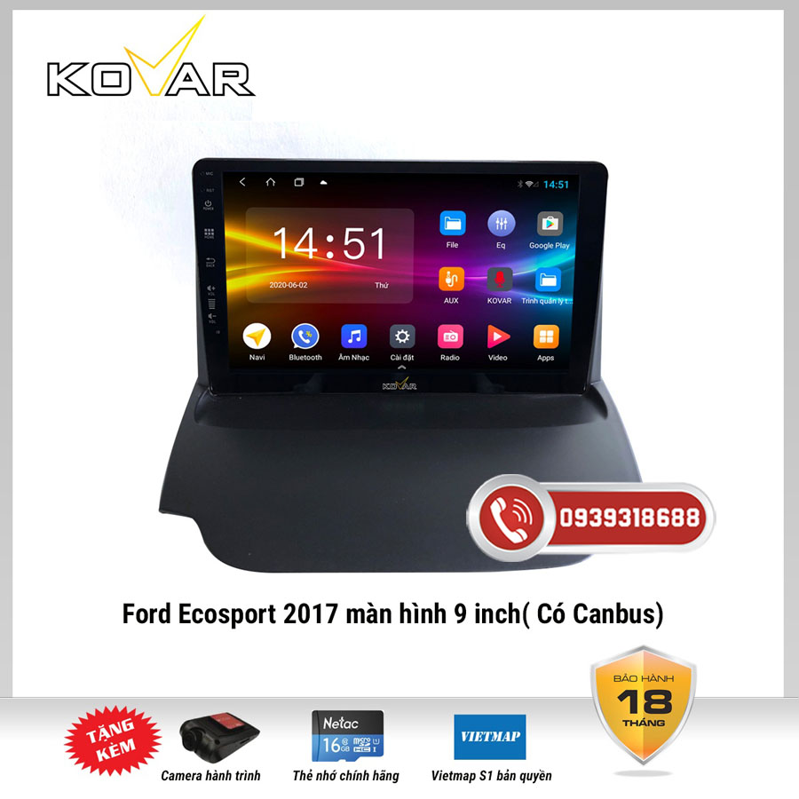 Màn Hình Ford Ecosport